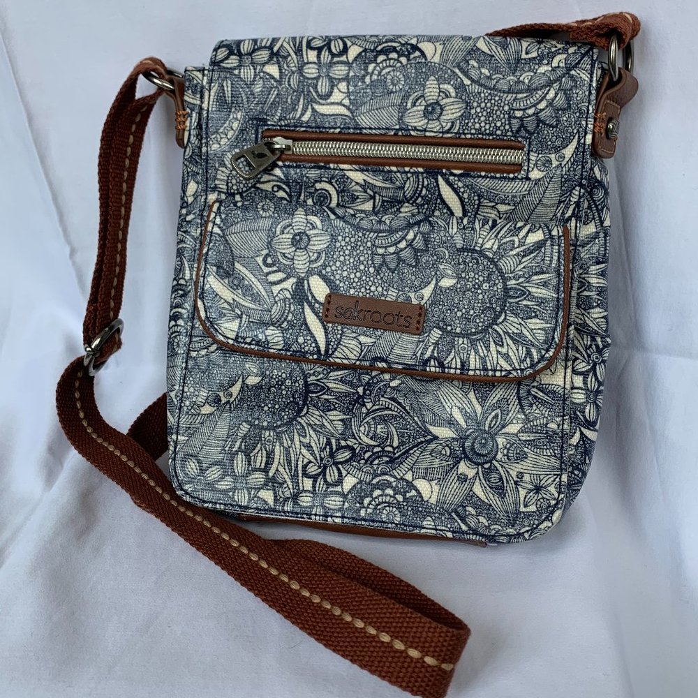 Sakroots Navy Crossbody Bag